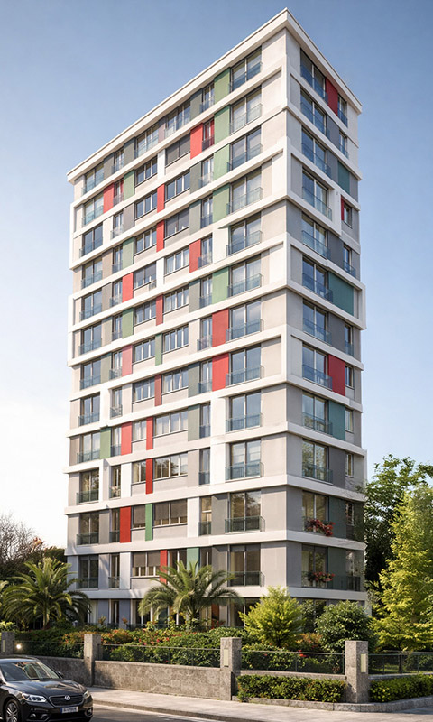 Caddebostan Köşe Apartmanı - GRG Mimarlık Ofisi